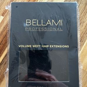Bellami sew in volume wefts, hair extensions.